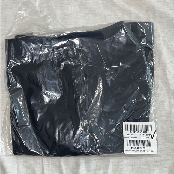 NWOT J. Crew Ludlow Slim-fit suit pant in Italian chino pants 32 x 34 Navy - Picture 3 of 11